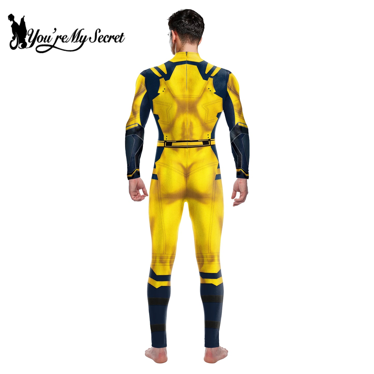 [You're My Secret]Superhero Men Movie Deadpool Wolverine Cosplay Costumes Hallloween Jumpsuit Performance Party Zentai Bodysuits