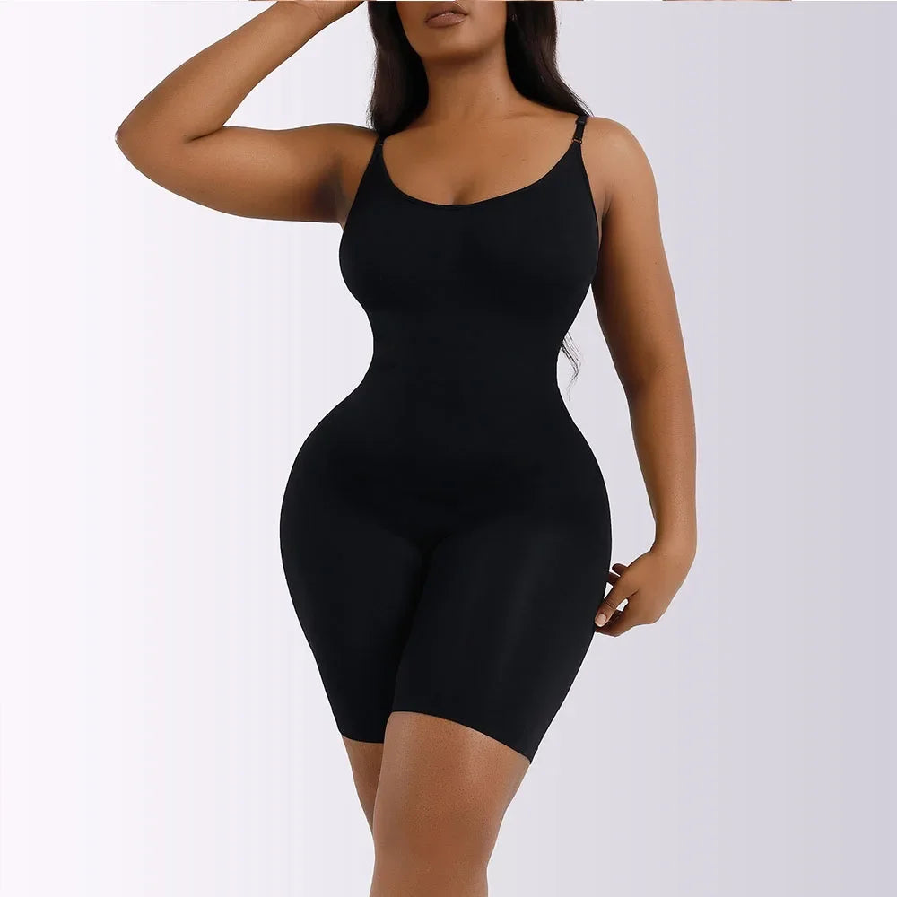 Belly Control Shapewear Bodysuit for Women - Seamless & Firm Waist Trainer