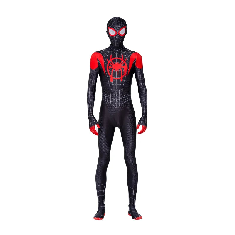 Adult Spiderman Costume Superhero Zentai Jumpsuits for Men Women Cosplay Bodysuit with Headgear Halloween Carnival Outfits