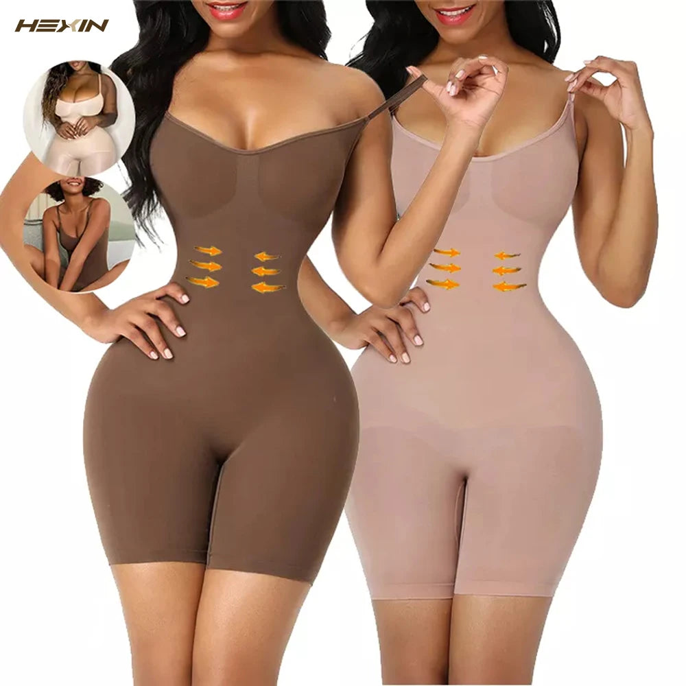 Colombianas Seamless Women Sculpting Bodysuit  Push Up Butt Lifter Thigh Slimmer Slimming Underwear Body Shaper Shapewear