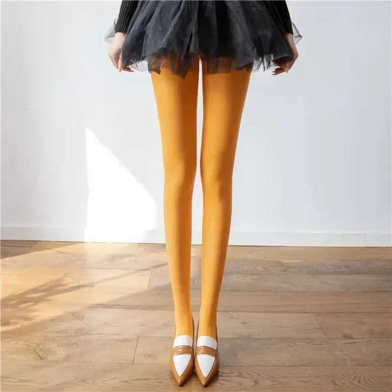 Women's Tights Slim Stockings Pantyhose Super Elastic Large Size Leggings Red Women's Sexy Tights Spring Autumn Winter Y2k 2024