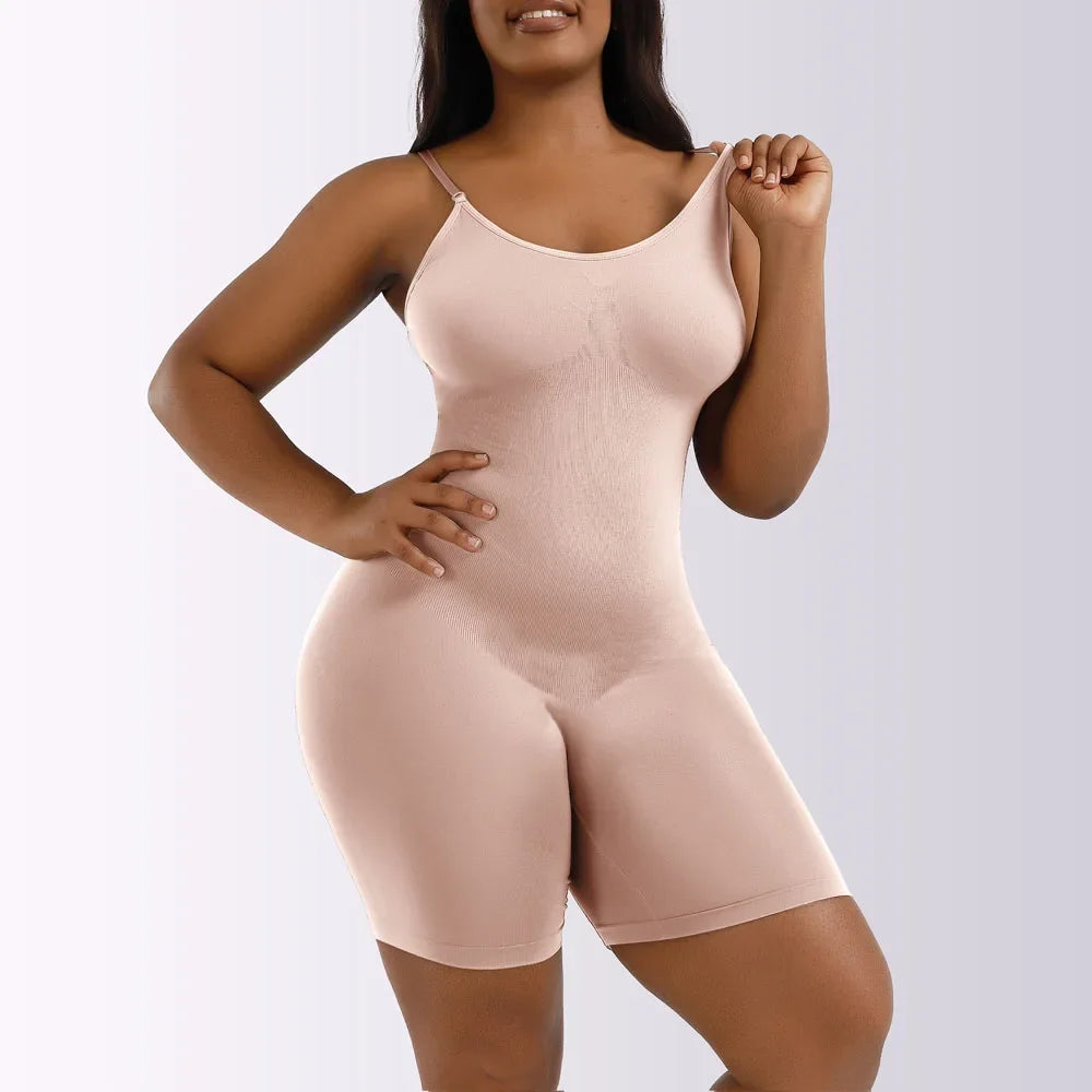 Belly Control Shapewear Bodysuit for Women - Seamless & Firm Waist Trainer